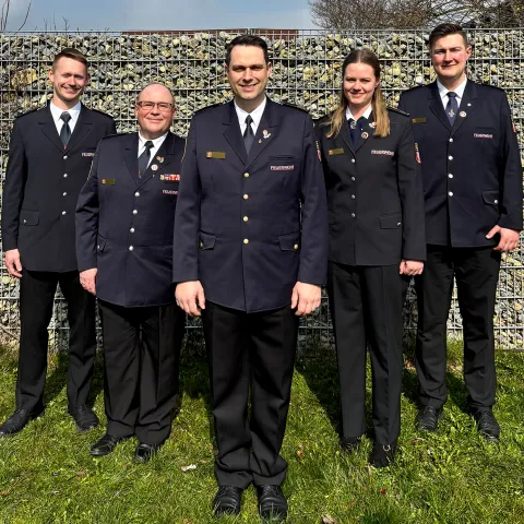 Der neue Vorstand um LJFW André Rathgeber